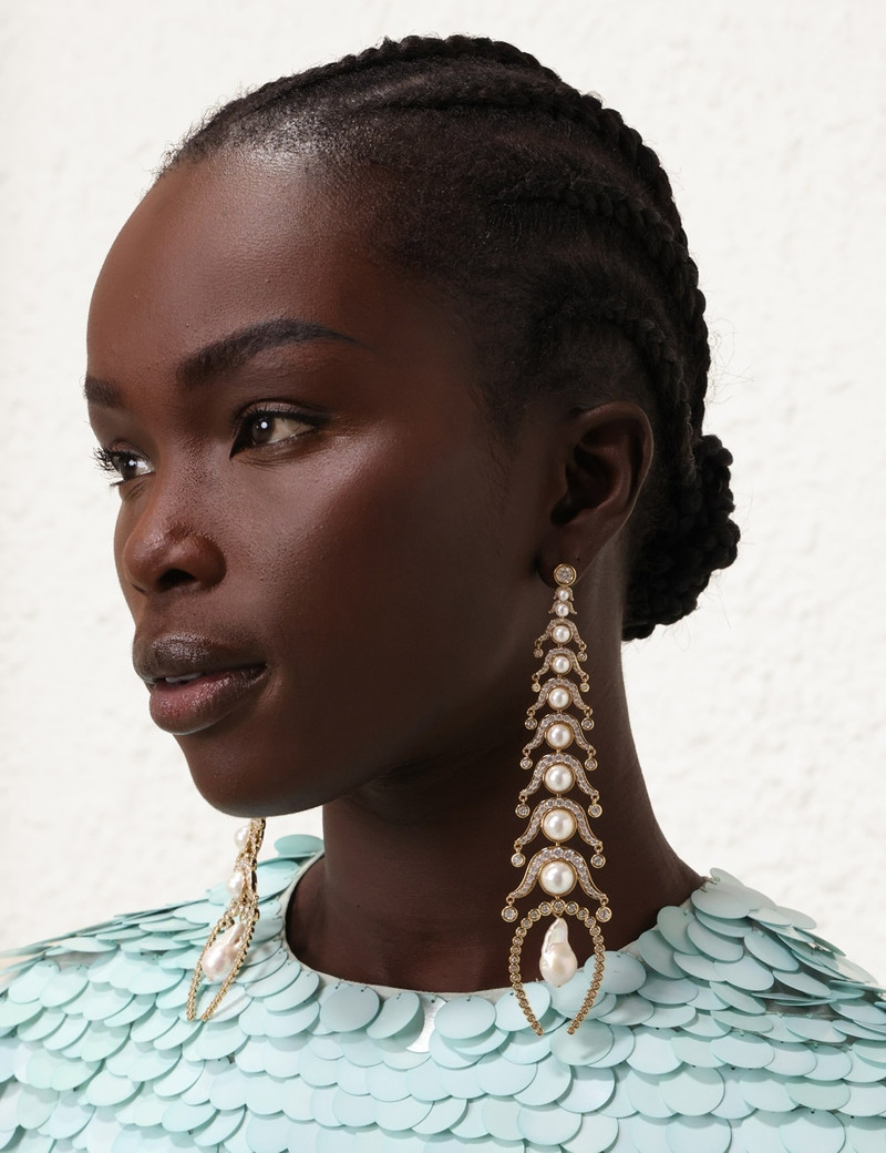 Zimmermann ZIMMERMANN MUSE DROP EARRINGS outlook