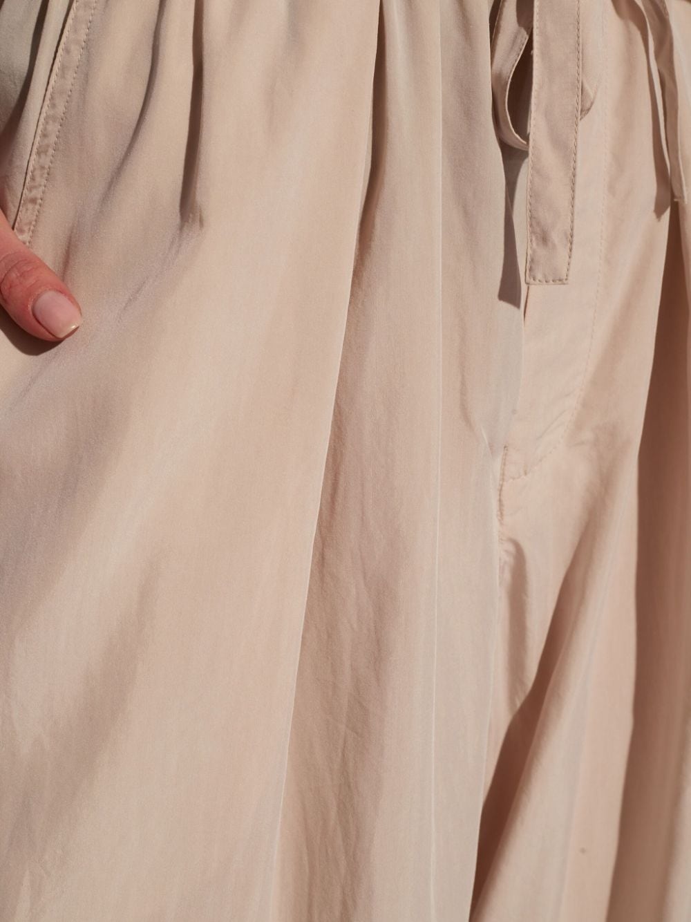 drawstring-waist track pants - 5