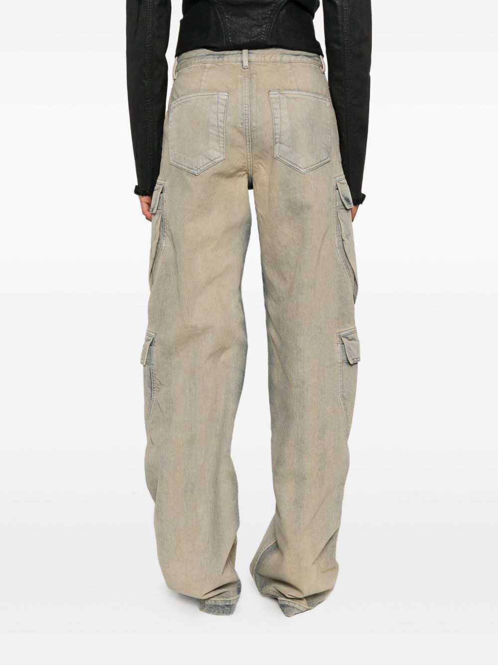 cargo pocket jeans - 4
