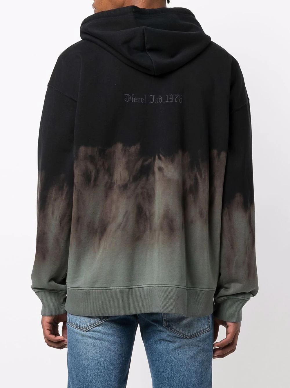 tie-dye print hoodie - 4