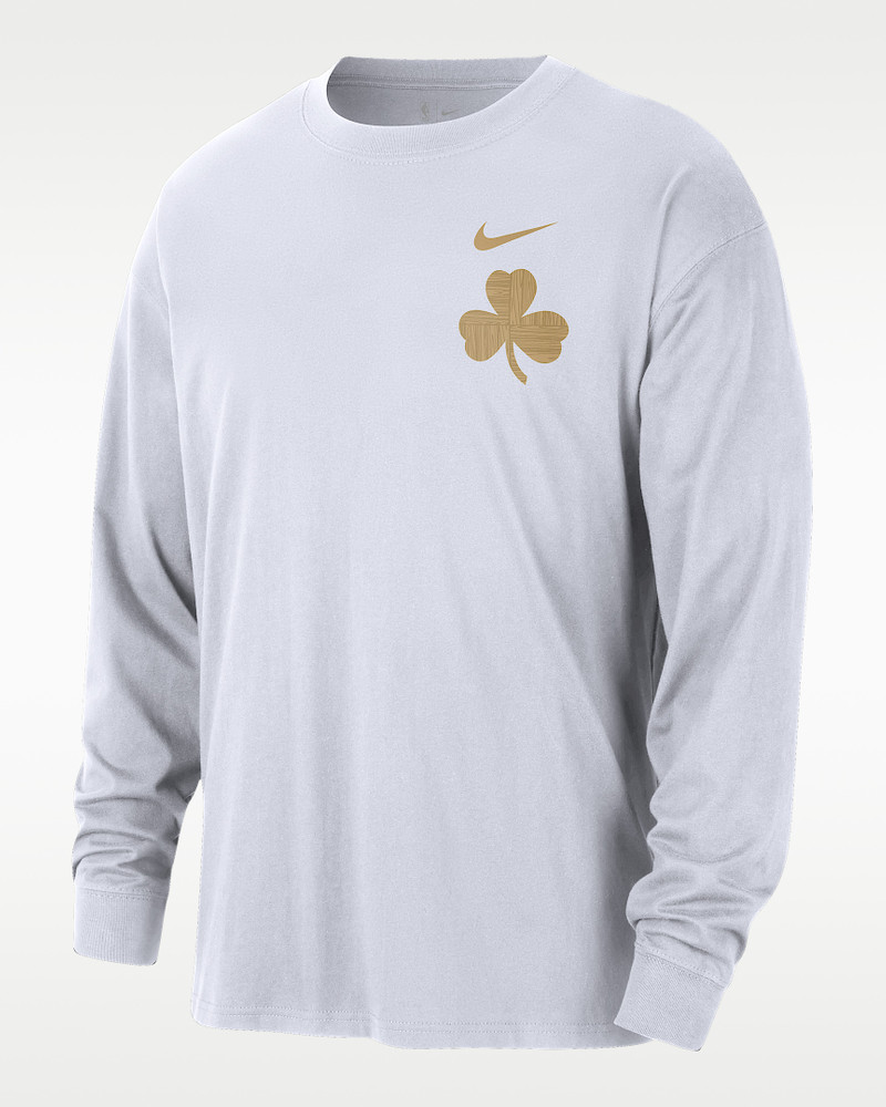 Boston Celtics Essential City Edition Men's Nike NBA Long-Sleeve T-Shirt 1