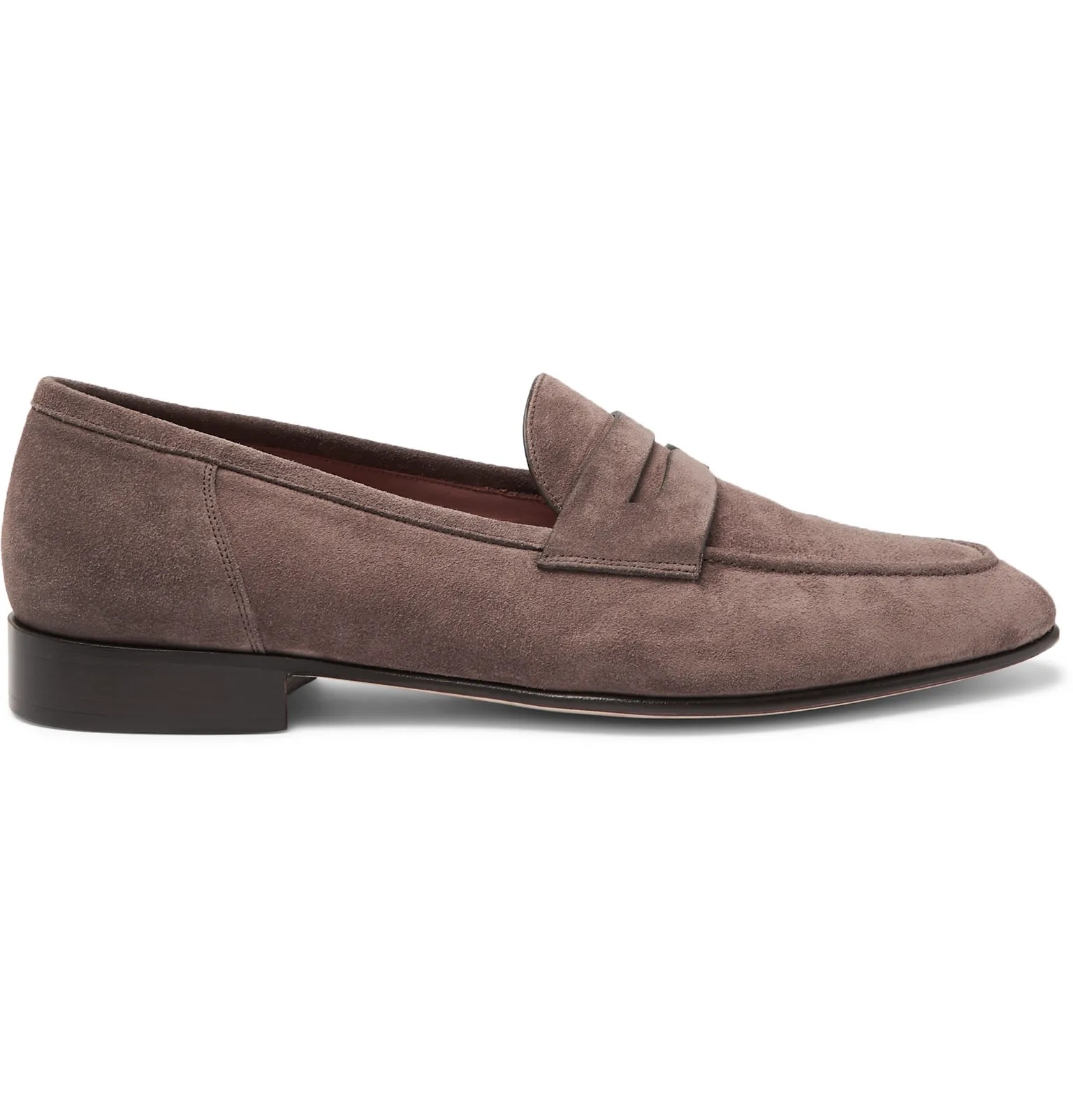 Chessing Suede Penny Loafers - 1