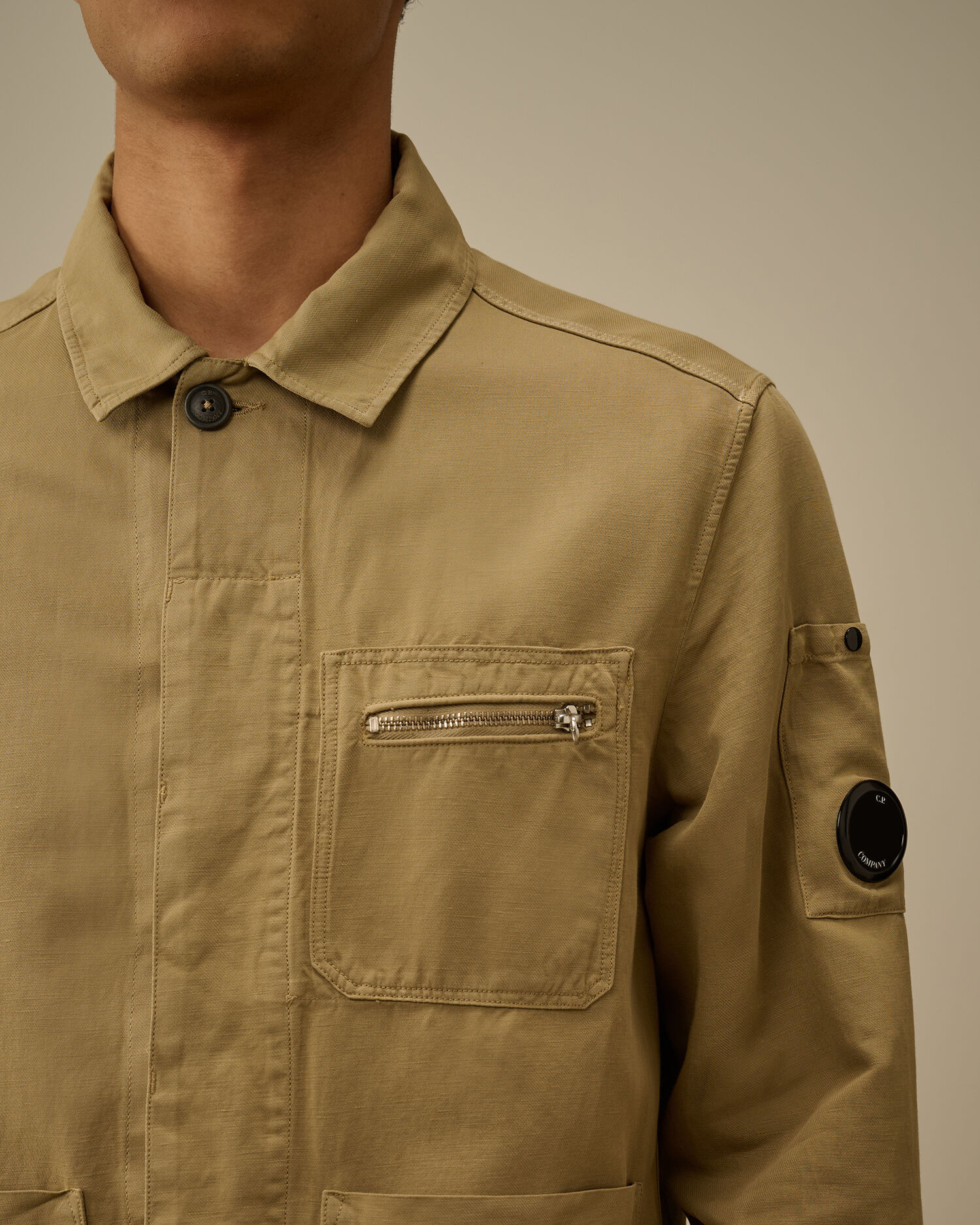 Cotton/Linen Overshirt - 5