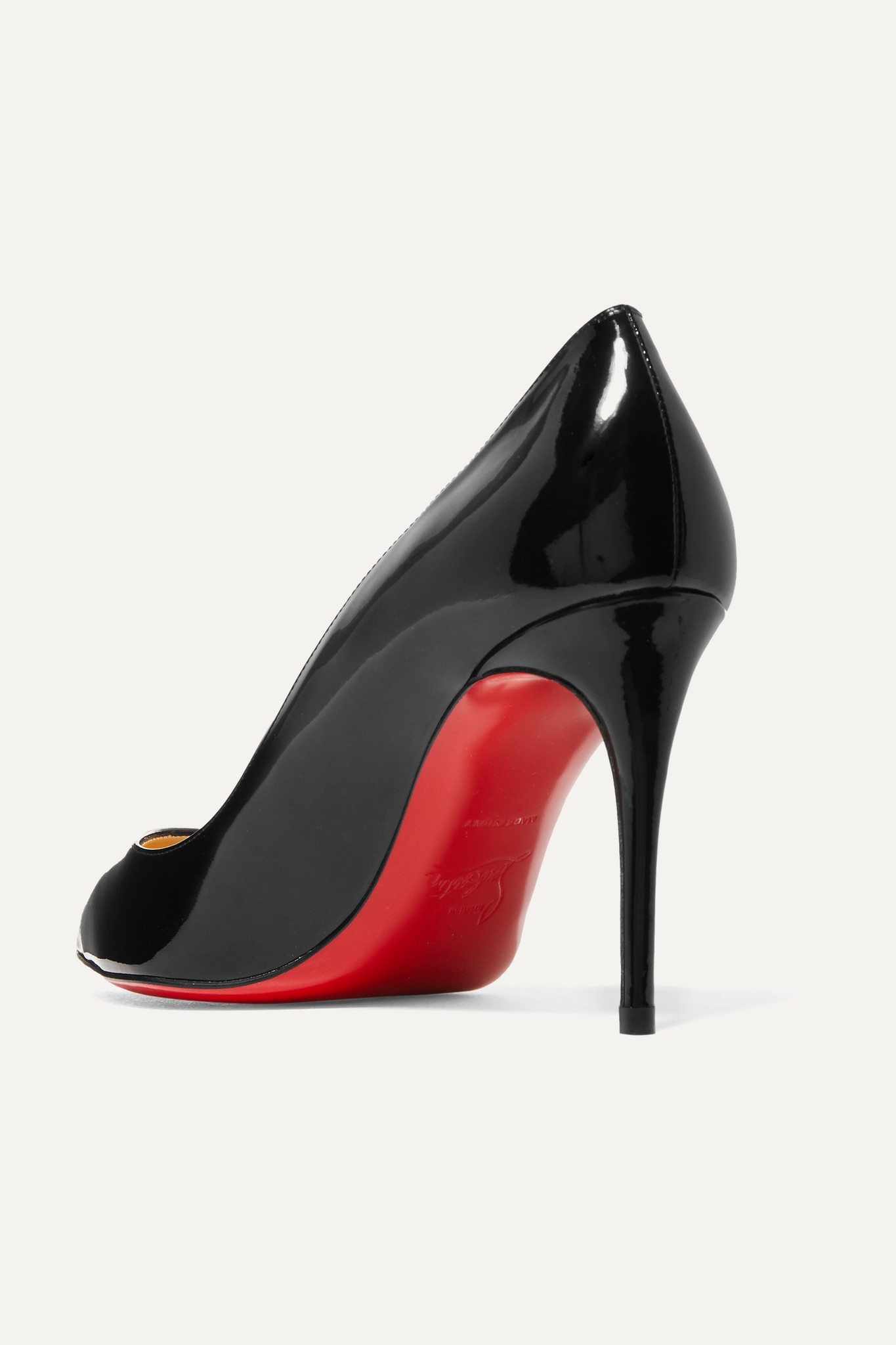 Pigalle Follies 85 patent-leather pumps - 3