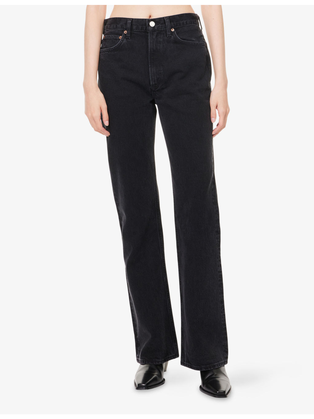 Leena Flared-Leg Cotton-Blend Jeans - 3