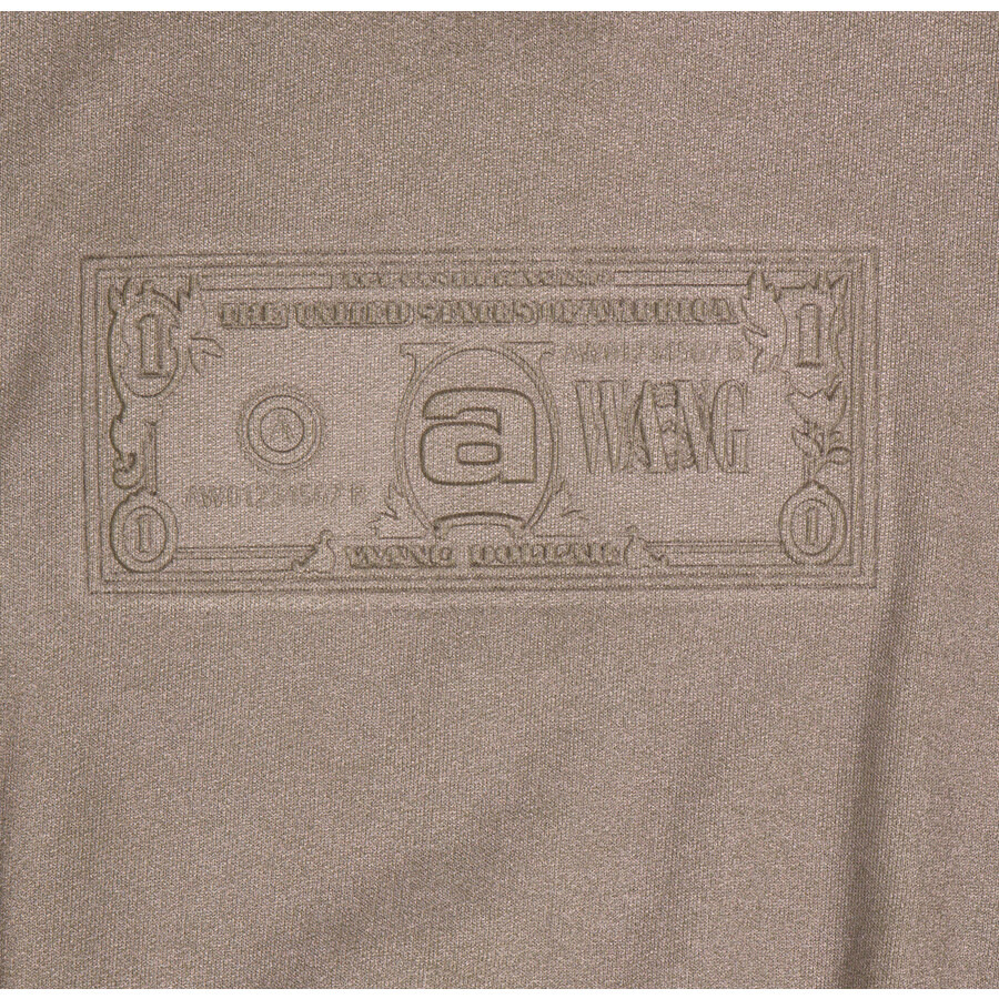 Alexander Wang Dollar Bill Embossed Crewneck Sweatshirt - 7