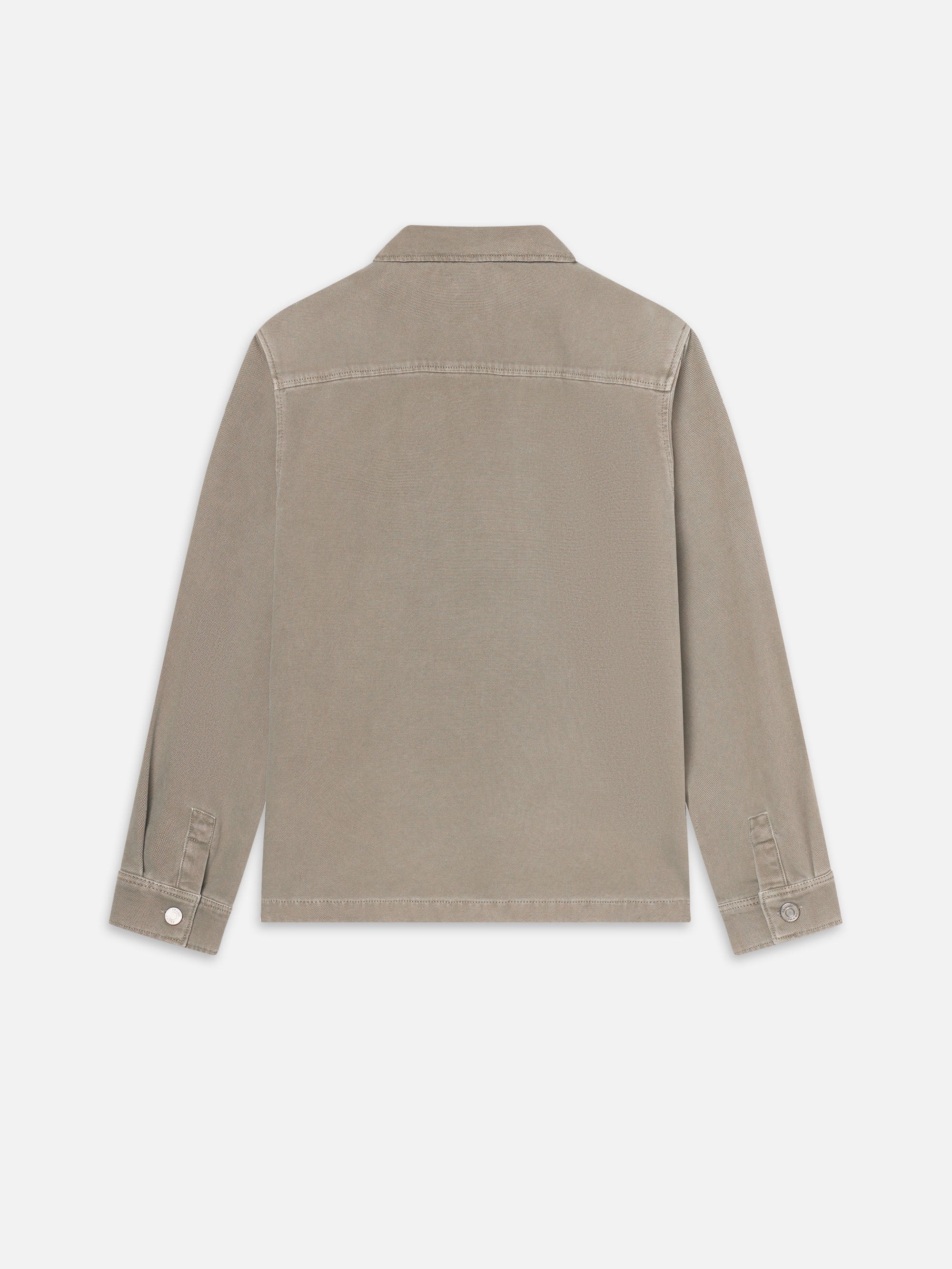 Canvas Chore Coat in Vintage Khaki - 3