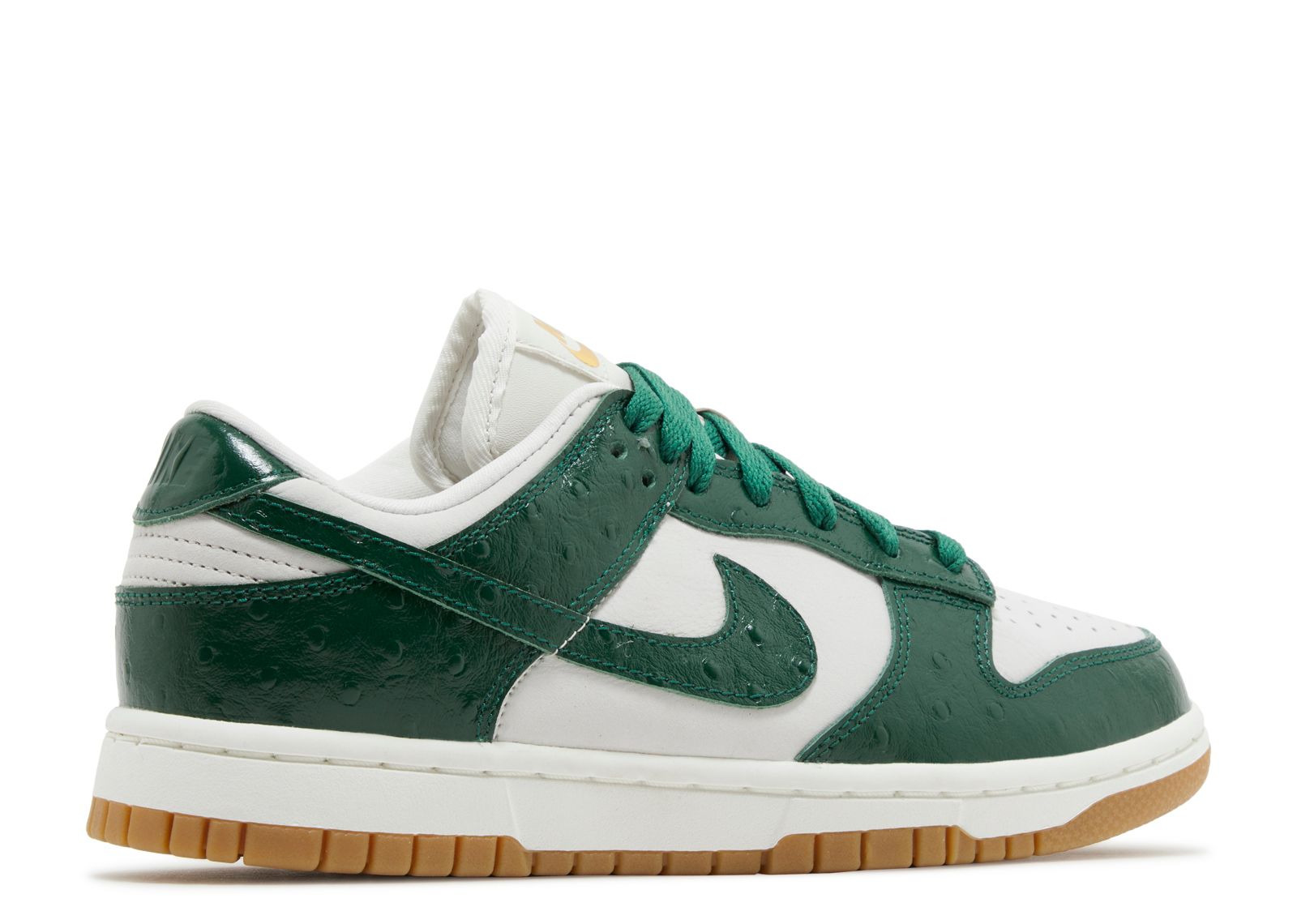 WMNS DUNK LOW LX 'GORGE GREEN OSTRICH' - 3