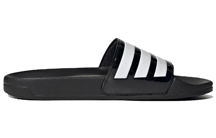(WMNS) adidas Hirocoledge x Adilette Shower Slide 'Takahashi Hiroko - Black White' FZ2852 - 2