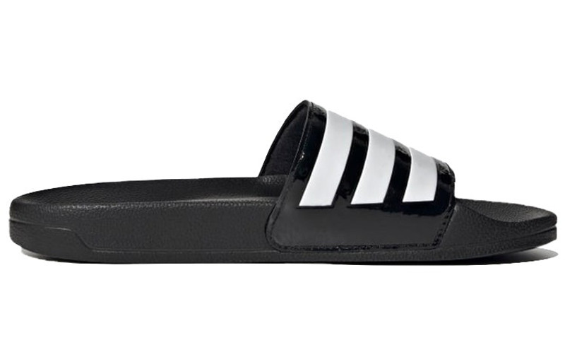 (WMNS) adidas Hirocoledge x Adilette Shower Slide 'Takahashi Hiroko - Black White' FZ2852 2