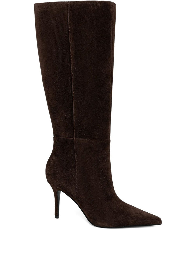 Gressa pointed-toe suede boots 1