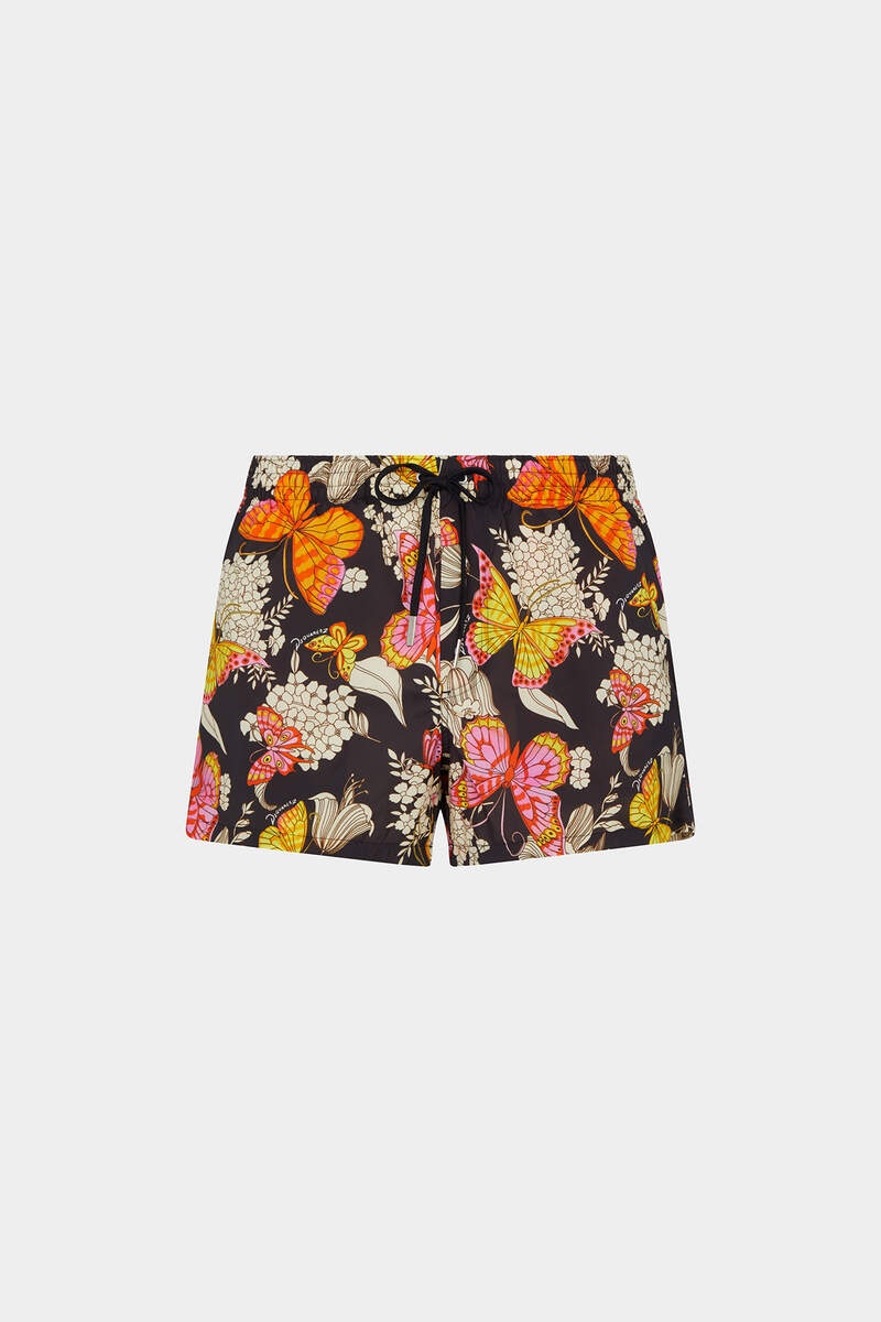 ALL OVER PRINTED BOXER MIDI - 1