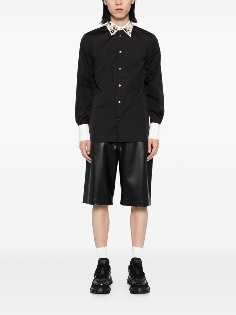 UNDERCOVER embellished shirt outlook