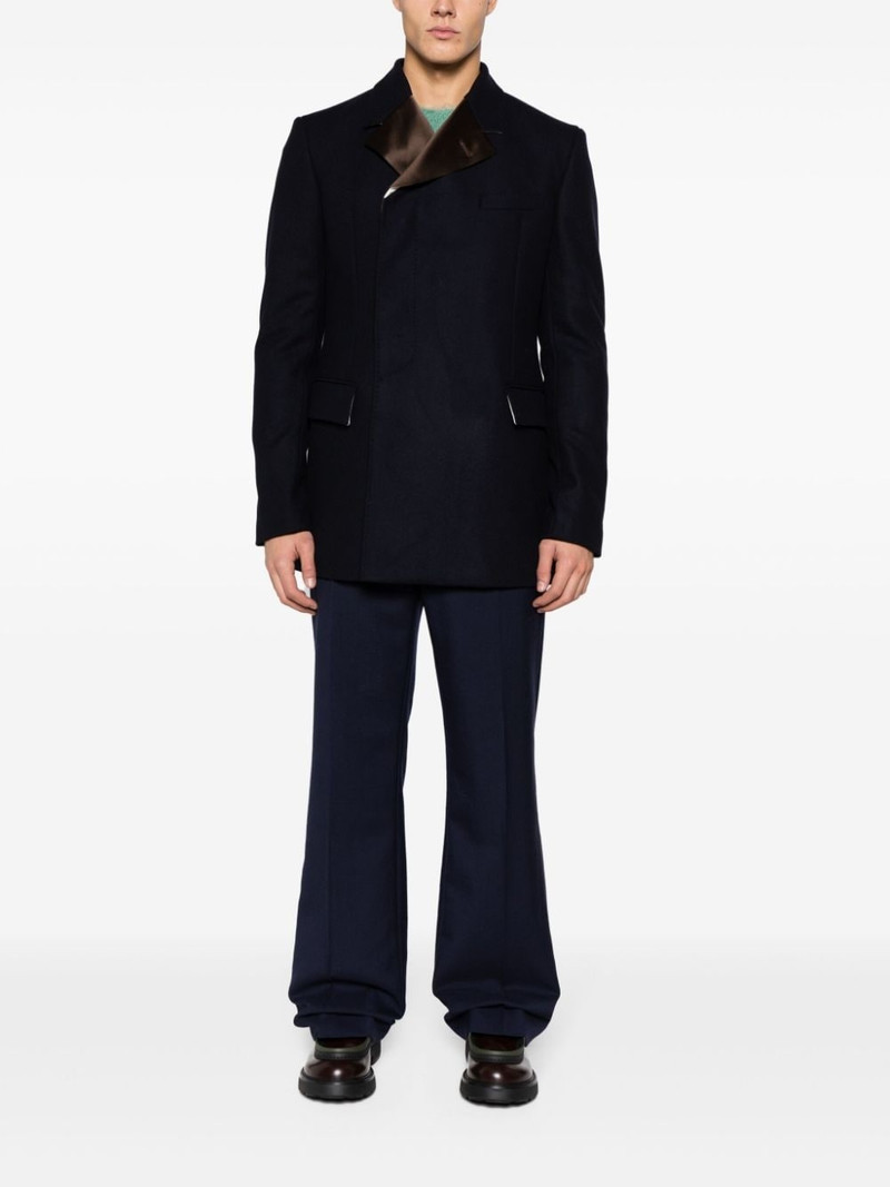 WALES BONNER Histoire notched-lapels coat outlook