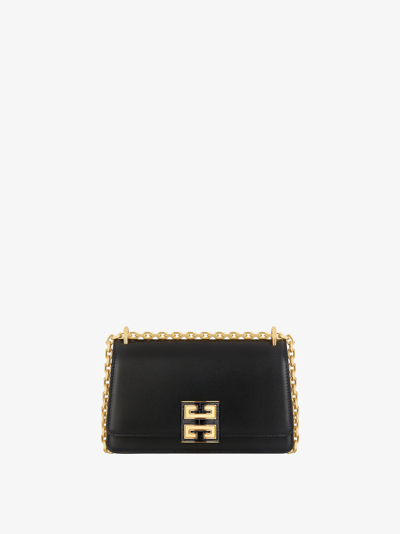 SMALL 4G BAG IN LEATHER WITH CHAIN - 1