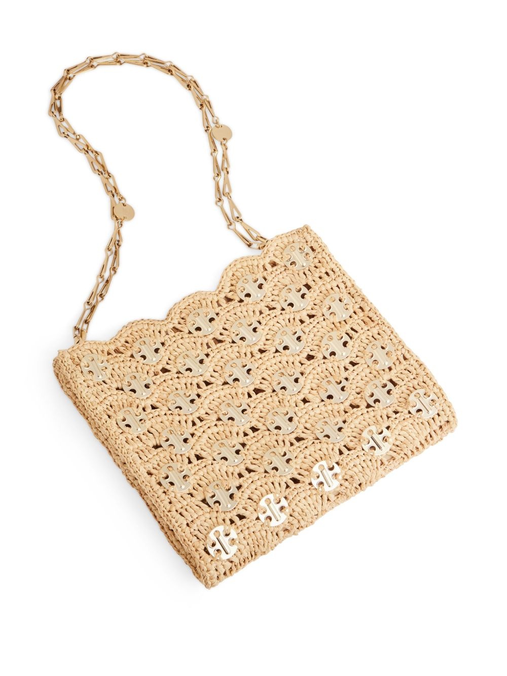 Iconic 1969 raffia shoulder bag - 6