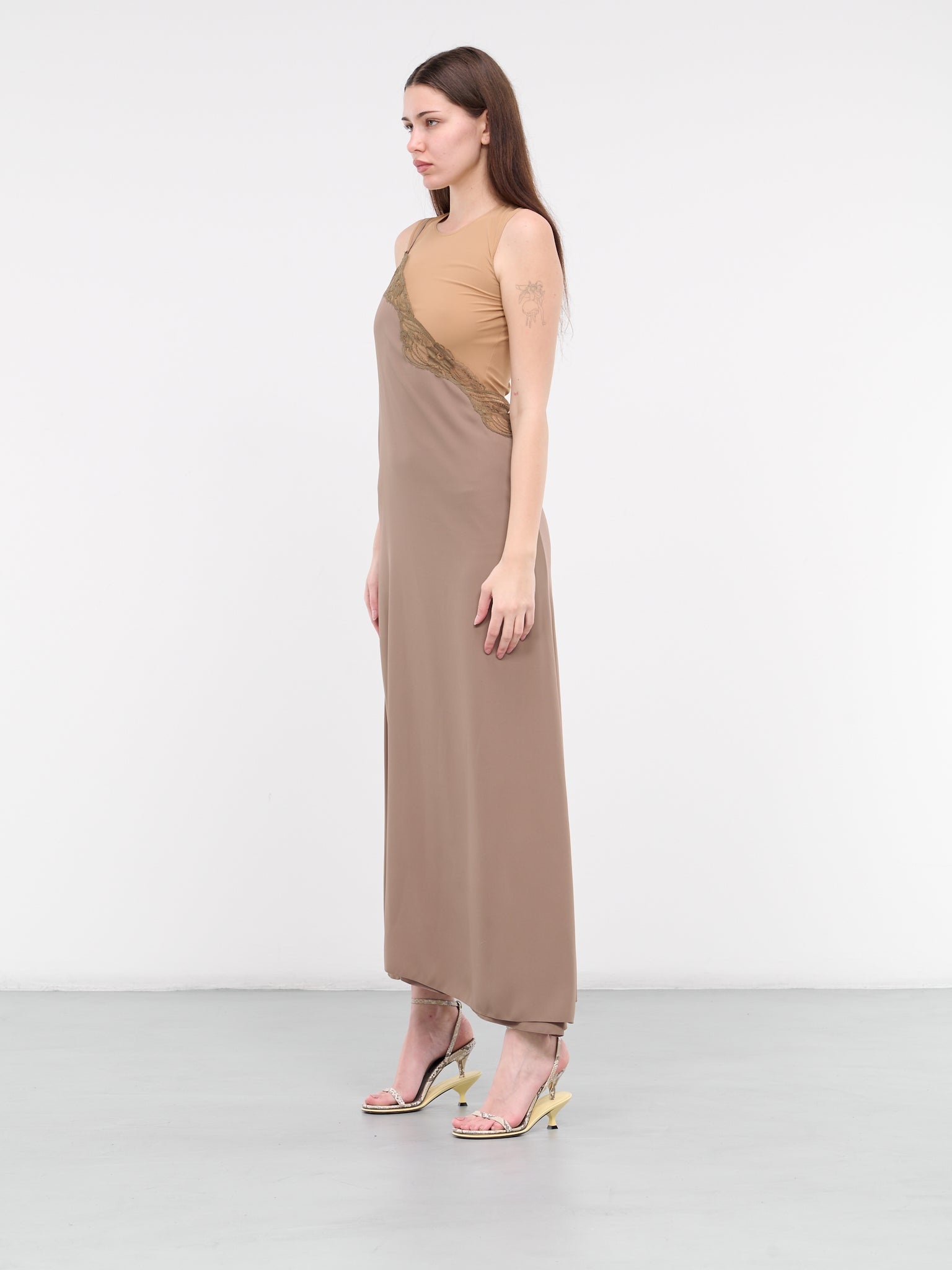 Asymmetric Maxi Dress - 2