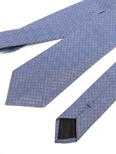 Givenchy monogram-jacquard silk tie outlook