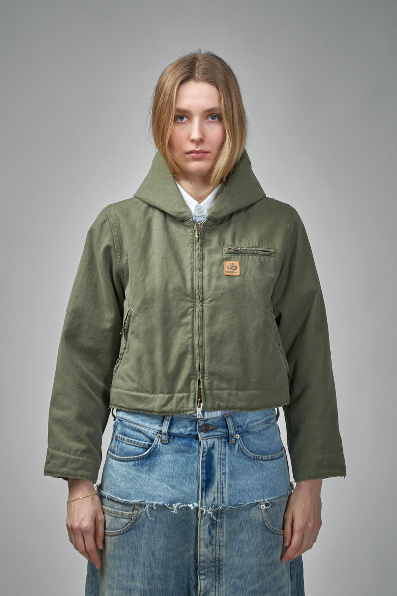 Shrunk 까마귀 Workwear Parka 1
