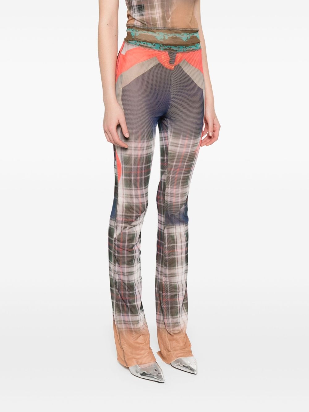 mesh trousers - 3