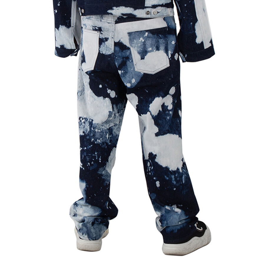 A Cold Wall Bleach Wash Wide-Leg Jeans - 5