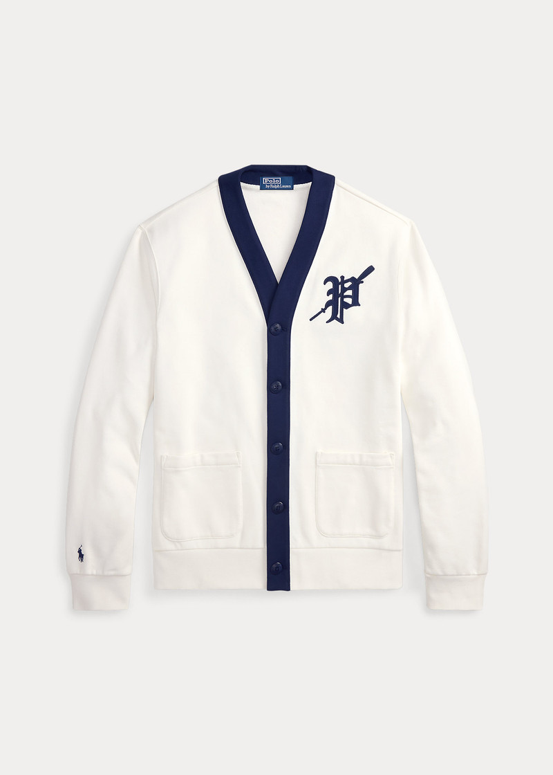 Fleece Graphic Cardigan 1