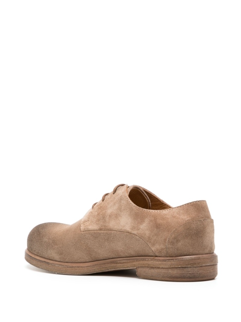 lace-up suede shoes - 5