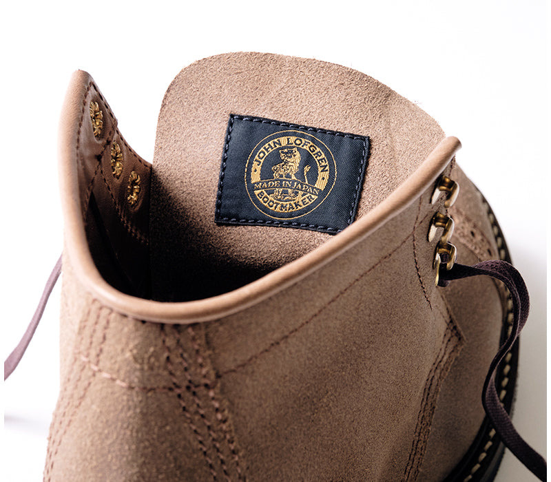 LK-014 Combat Boot Horween CXL Natural Roughout - 9