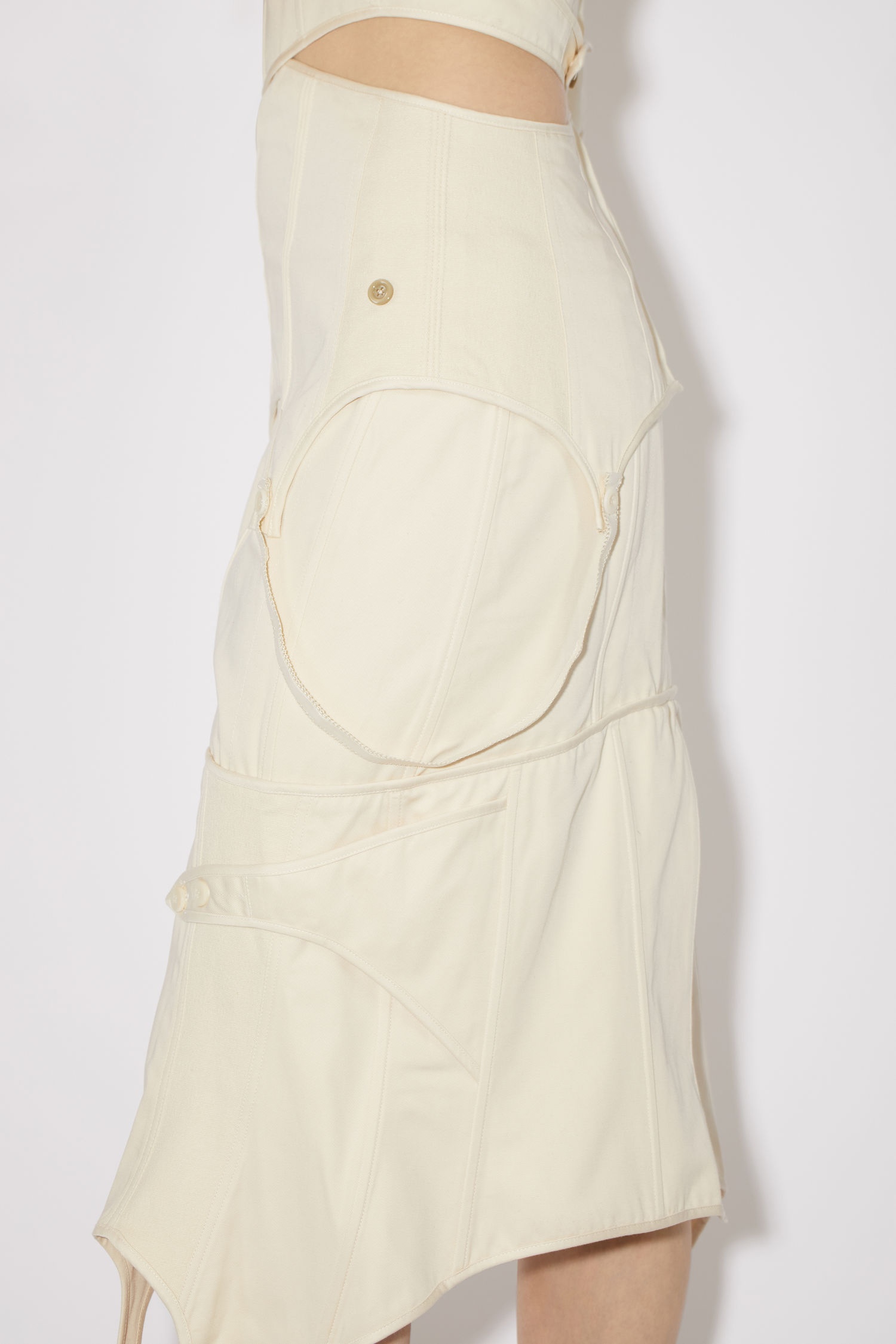 Long sleeve dress - White - 6