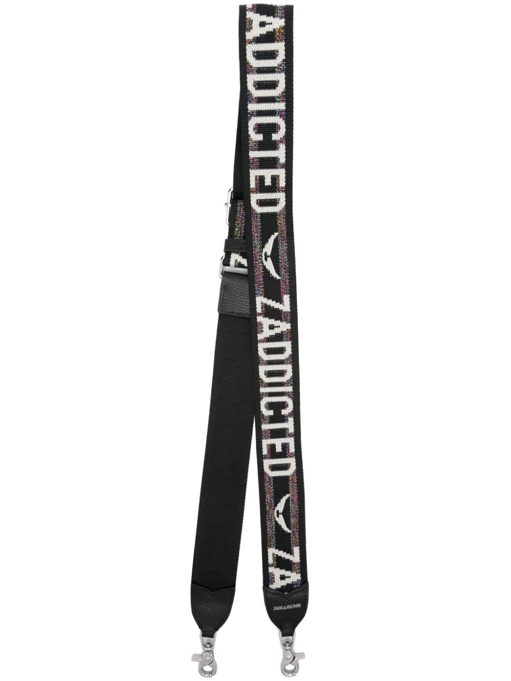 logo-jacquard shoulder strap - 1