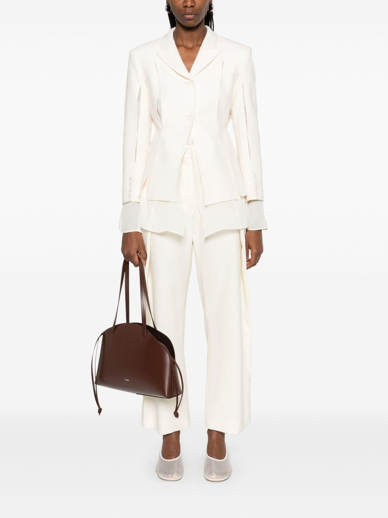 rokh cut-out layered blazer outlook