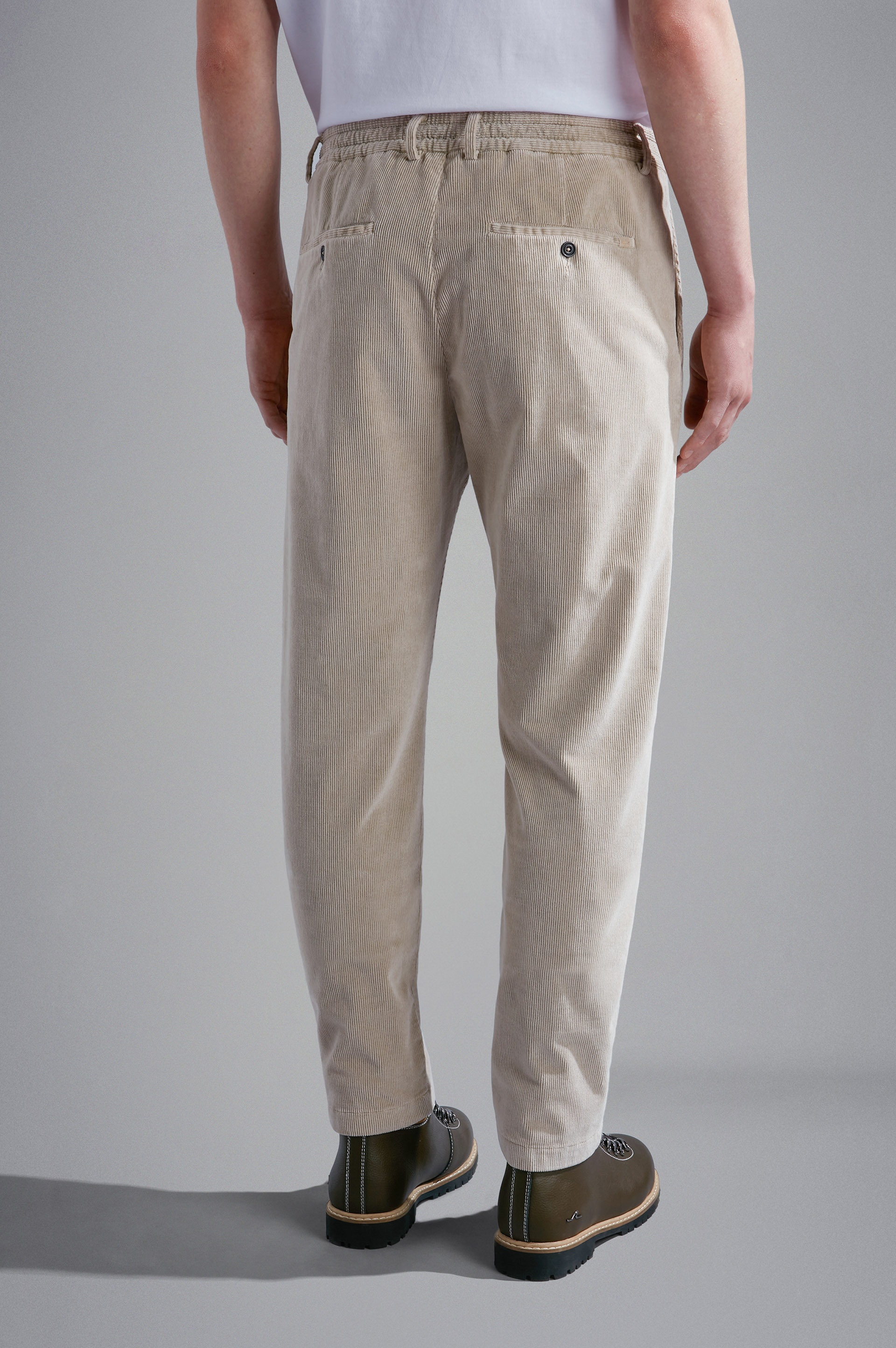 VELVET CHINO TROUSERS - 3