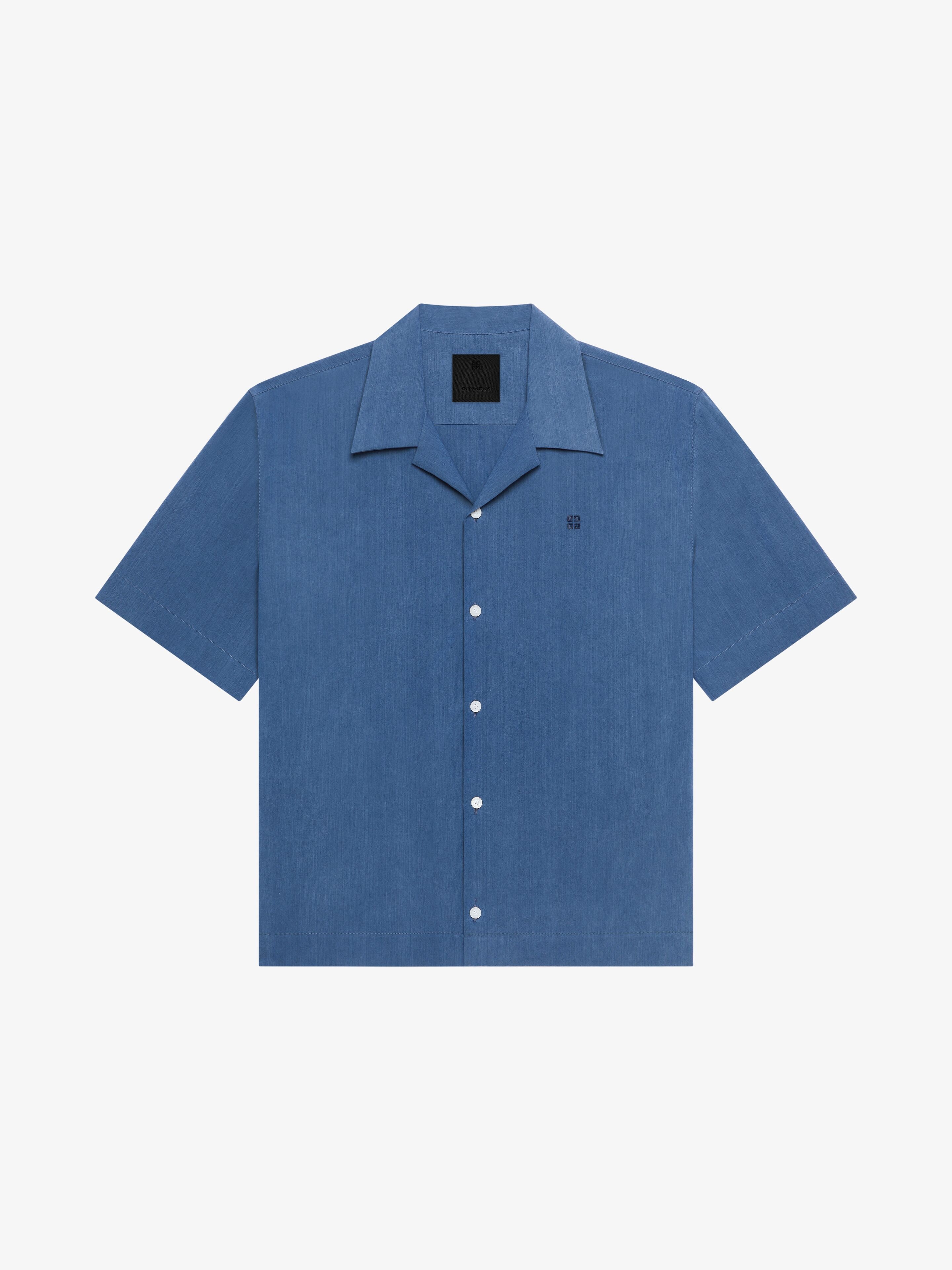 SHIRT IN OZONE WASHED DENIM CHAMBRAY - 1
