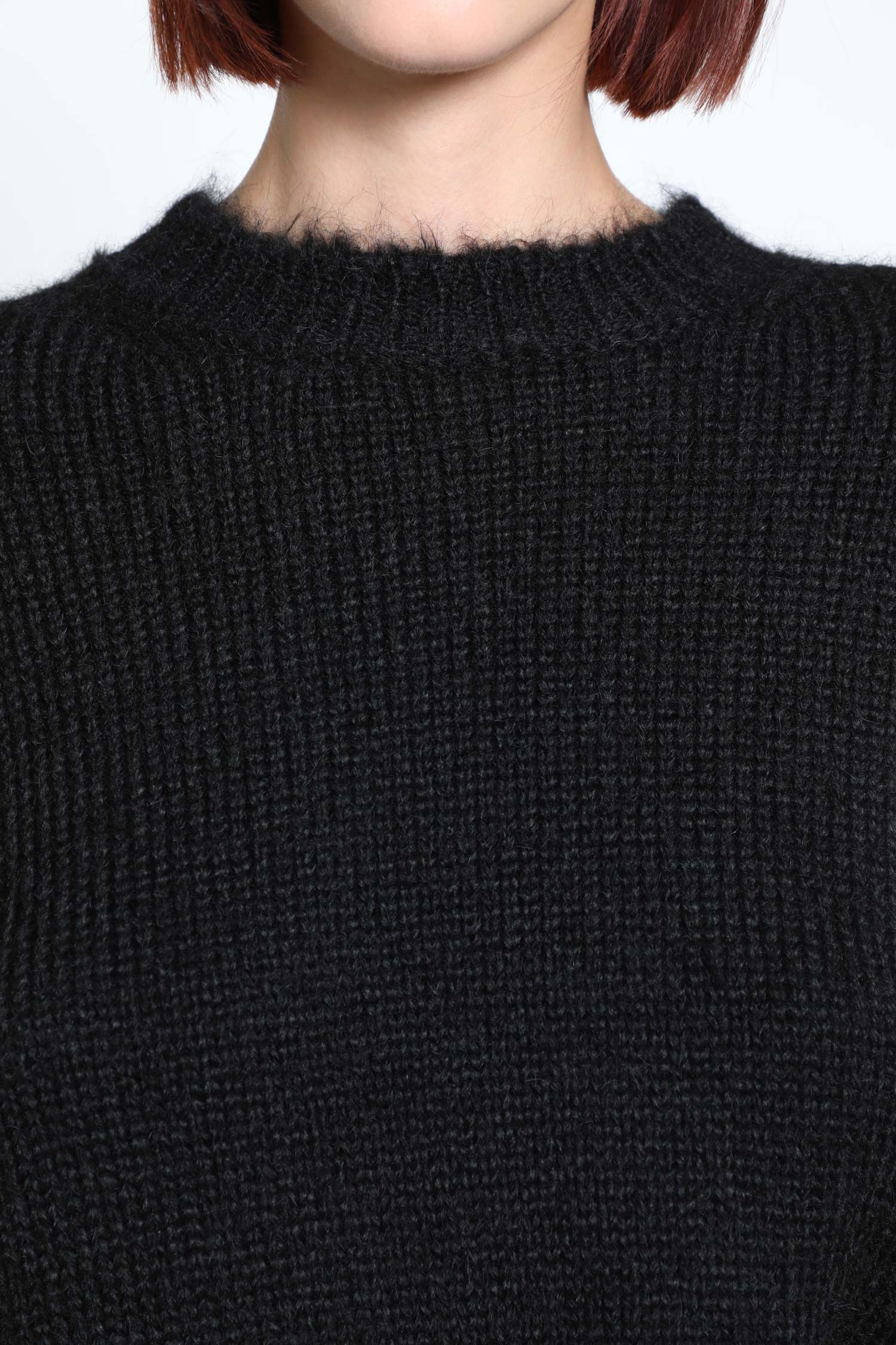Alpaca Wool Crewneck Jumper - 4