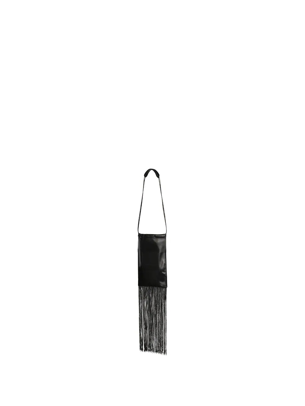 XS fringed leather shoulder bag - 2