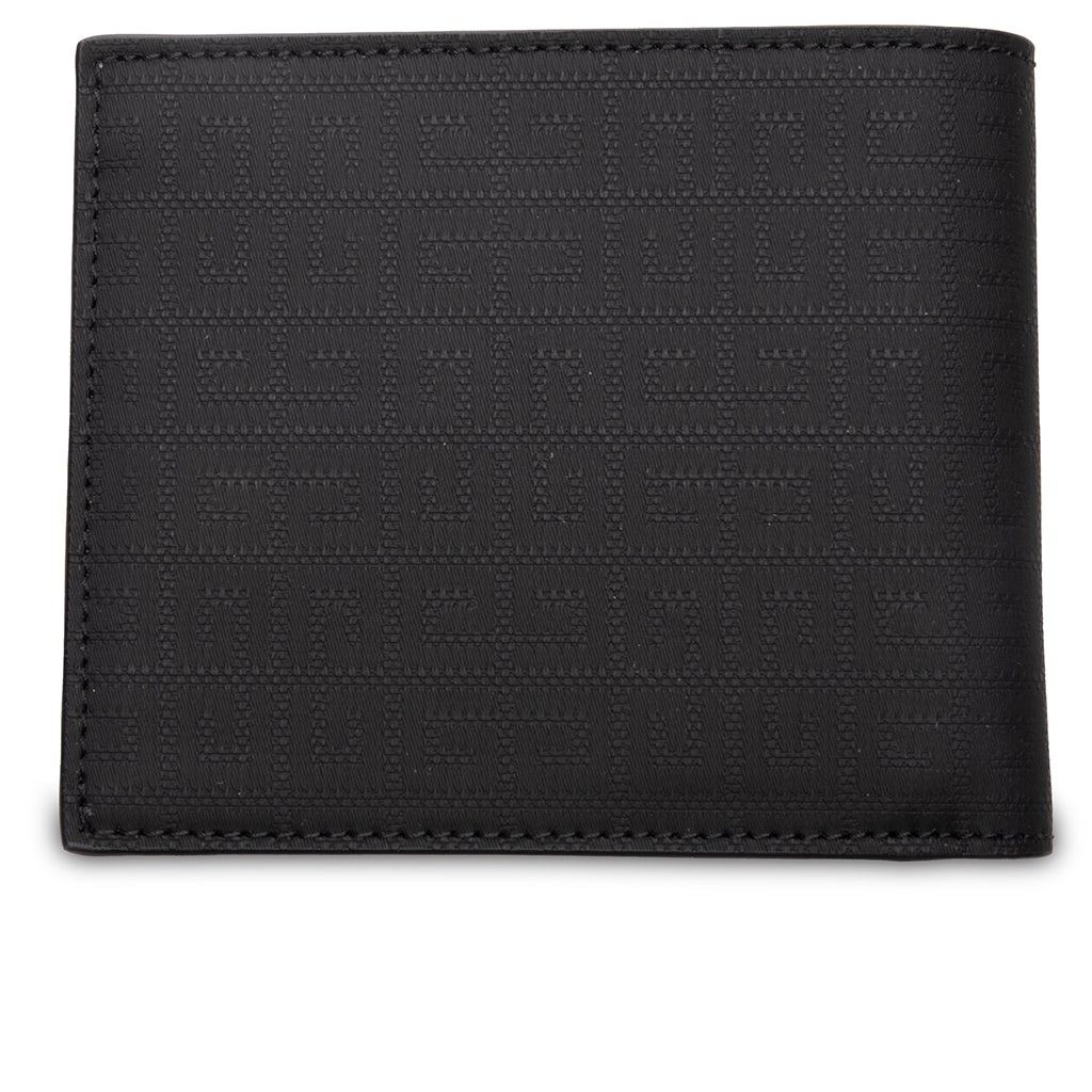 4G NYLON BILLFOLD WALLET - BLACK - 3