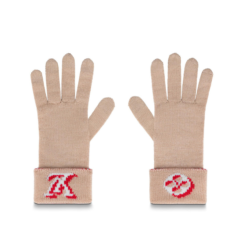 3D Monogram Gloves 1