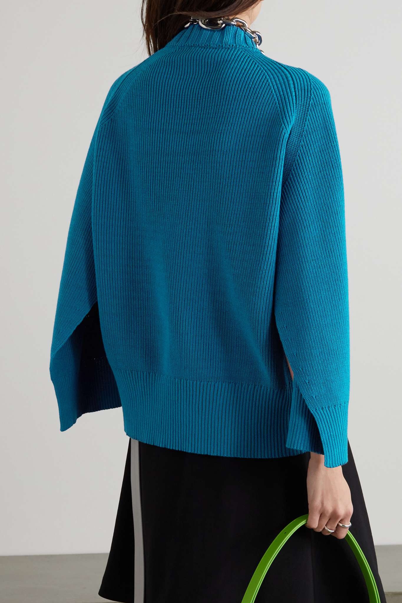 Ribbed-knit sweater - 3