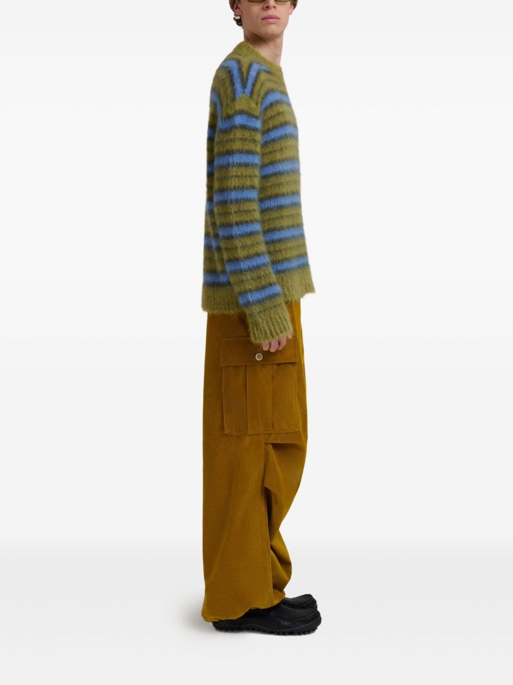 striped sweater - 2