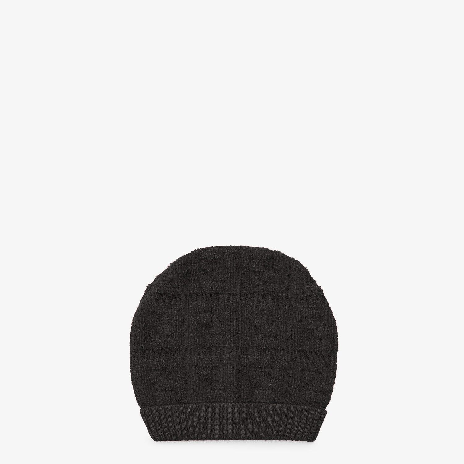 Black knit hat - 1