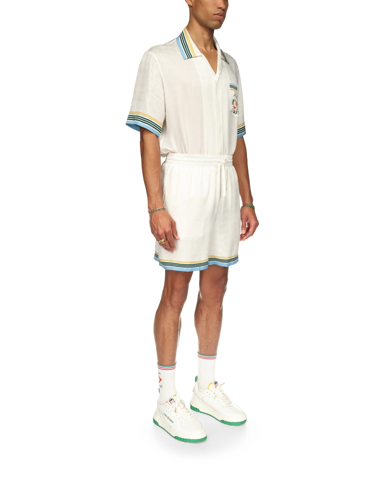 Casa Way Silk Shorts | Casablanca Paris - 3