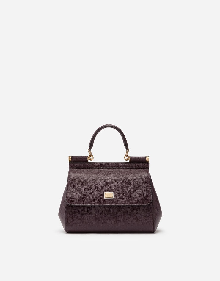 Small dauphine leather Sicily bag - 1