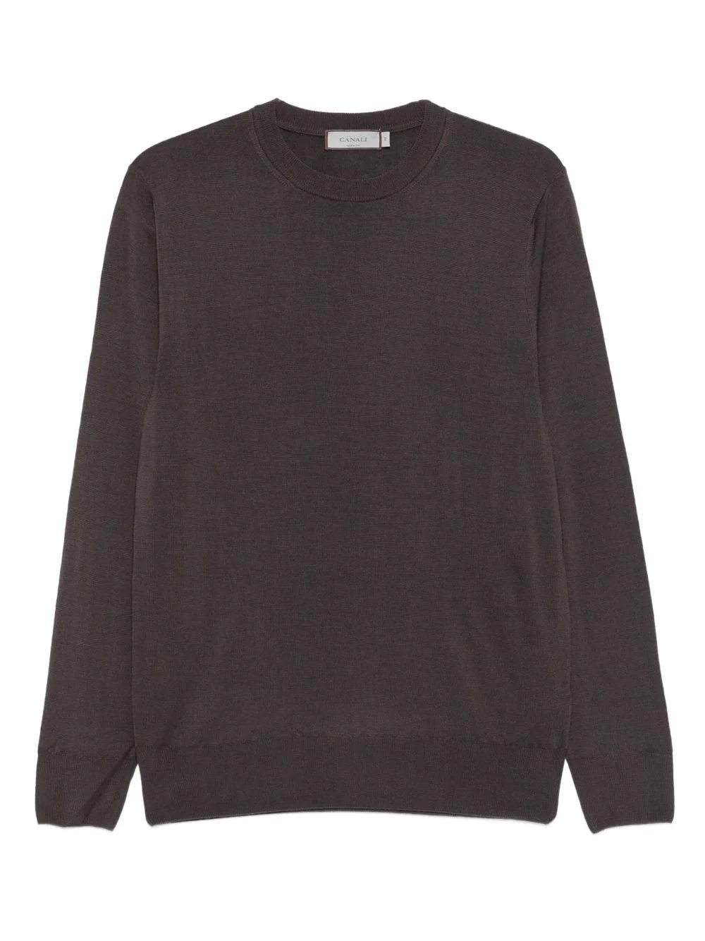 crew-neck wool sweater - 1