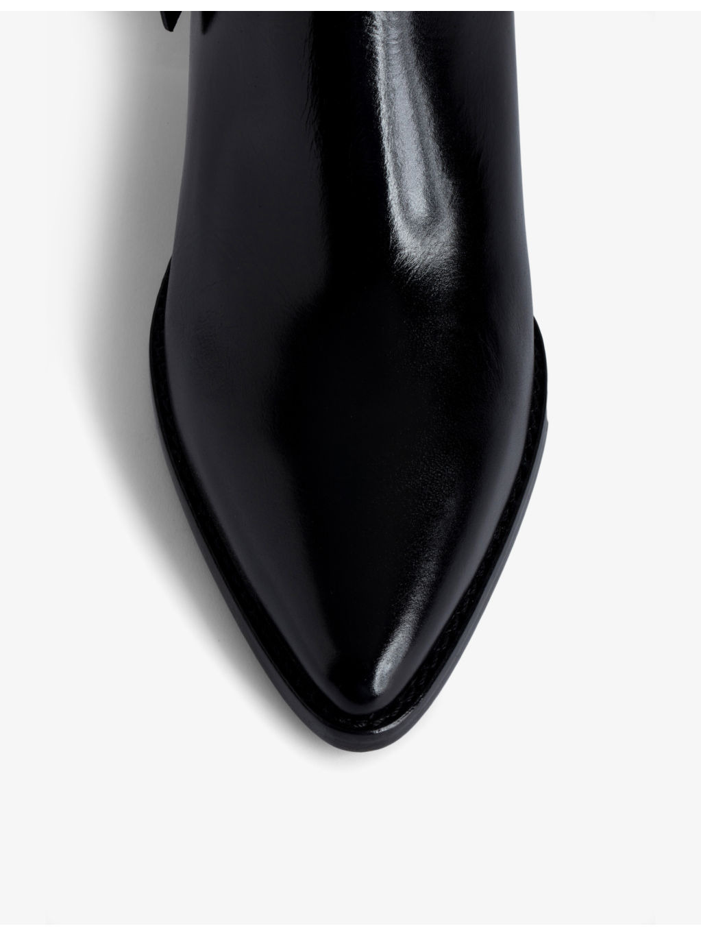 Tyler buckle-embellished leather ankle boots - 2