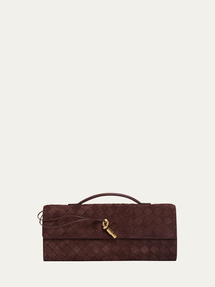 Andiamo Leather Clutch Bag - 1