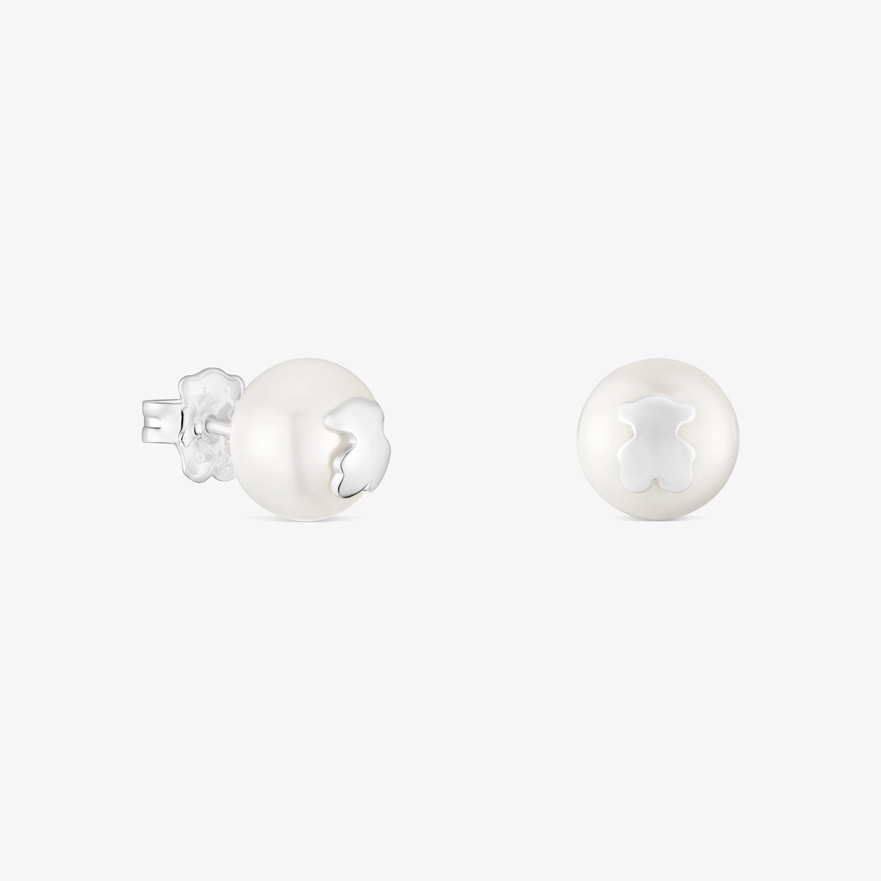 10.5 mm silver and cultured pearl Earrings TOUS Icon Pearl - 1