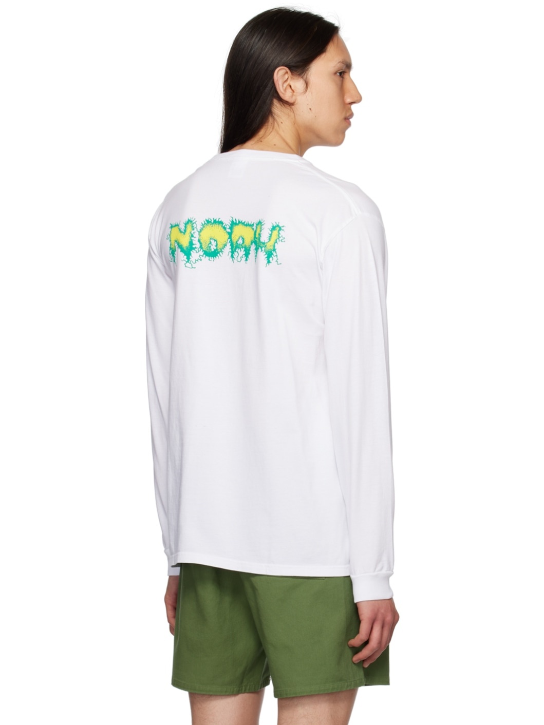 White Shock Long Sleeve T-Shirt - 3