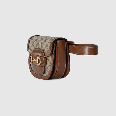 GUCCI Gucci Horsebit 1955 rounded belt bag outlook