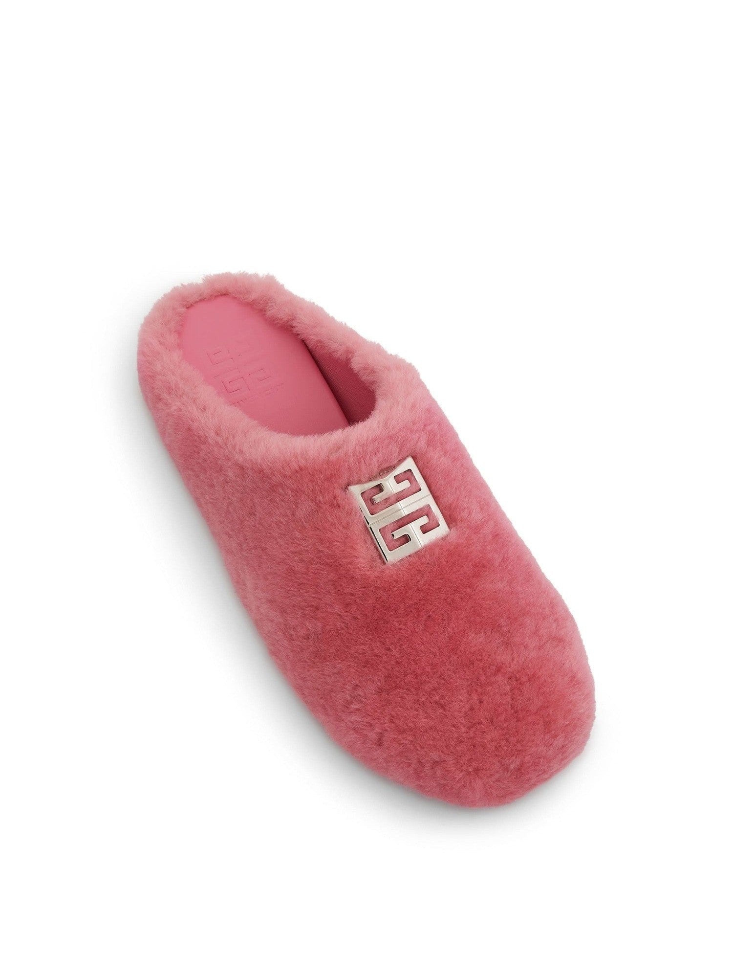 4G Shearling Slip On in Bright Pink - 4