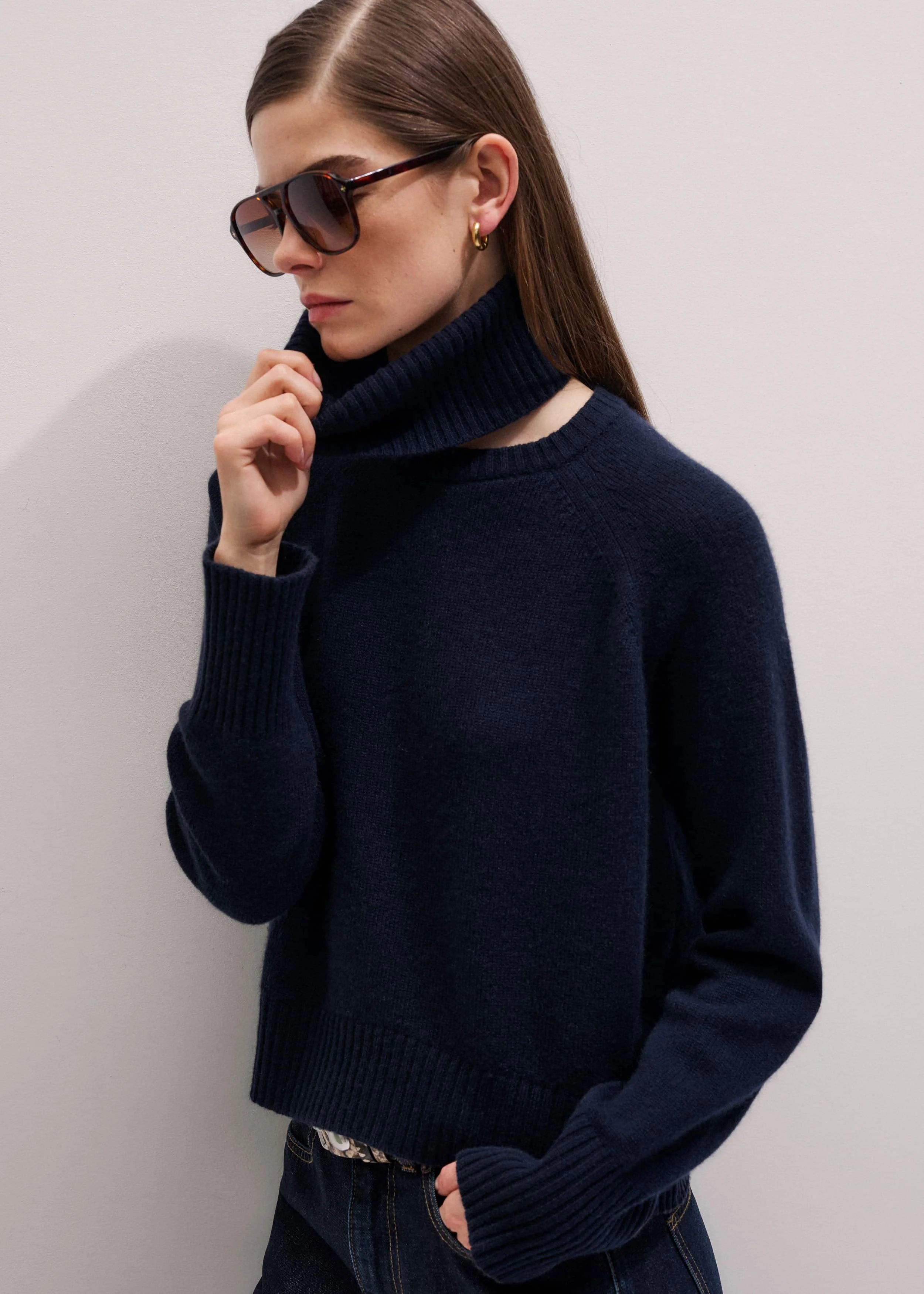 Raglan Sweater + Snood - 1